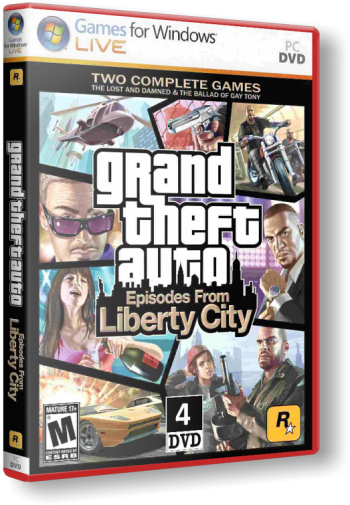 (PC) Grand Theft Auto IV: Episodes From Liberty City [2010, Action (Shooter), Racing (Cars, Motorcycles), 3D, 3rd Person, RUS] [Repack] от x