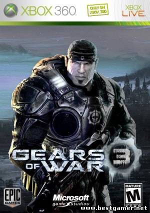 (Xbox 360) Gears Of War 3 [2011,  RUS] [Region Free]добавлена возможность сделать GOD