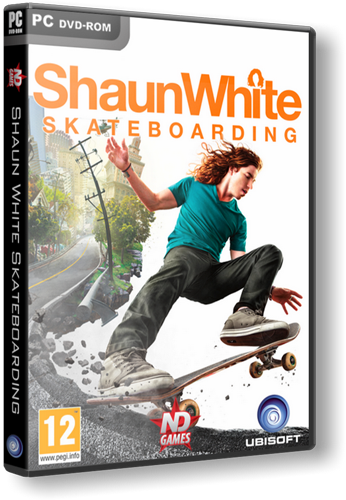 White Скейтборд / Shaun White Skateboarding (Новый Диск) (RUS) [RepacRepack обновлён - обновлена Таблетка (SKiDROW + Offline Fix (Repack)).