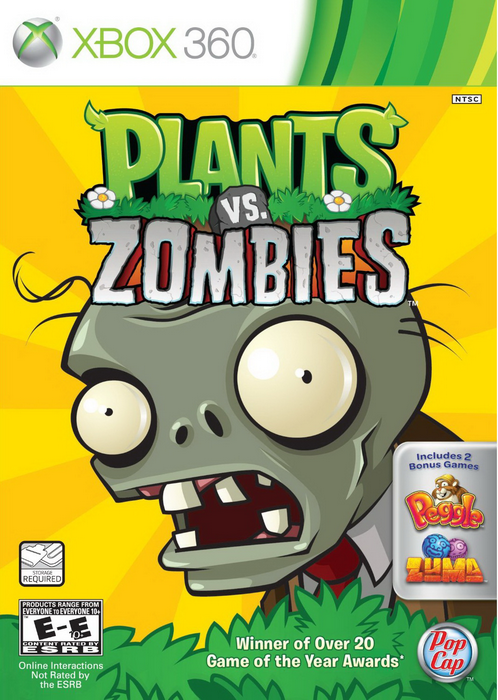 Plants vs Zombies [NTSC-U/ENG] (возможен запуск на PAL)