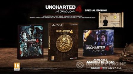 Uncharted 4: A Thief's End выходит 18 марта 2016 года