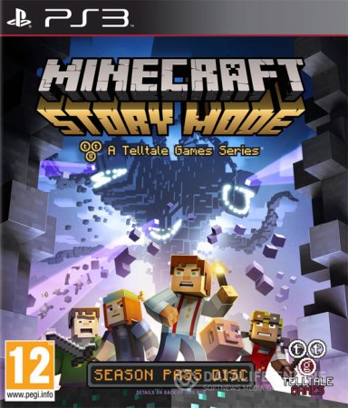 Minecraft Story Mode: A Telltale Games Series - Episodes 1-4 (2015) [PS3] [EUR] 3.55 [PSN] [Cobra ODE / E3 ODE PRO ISO] [Ru]