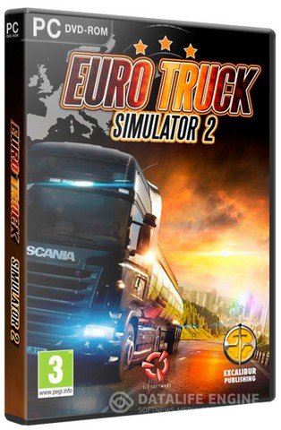 Euro Truck Simulator 2 [v 1.22.1.1 + 29 DLC] (2013) PC | RePack от xatab