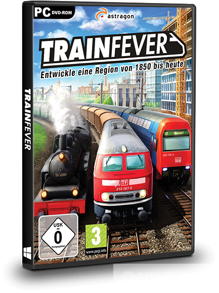 Train Fever [Build 7554 + USA DLC] (2014-2015) PC | RePack от Valdeni