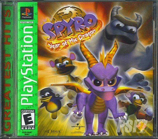 Spyro the Dragon 3 Year of the Dragon (Greatest Hits Edition) [NTSC/ENG]