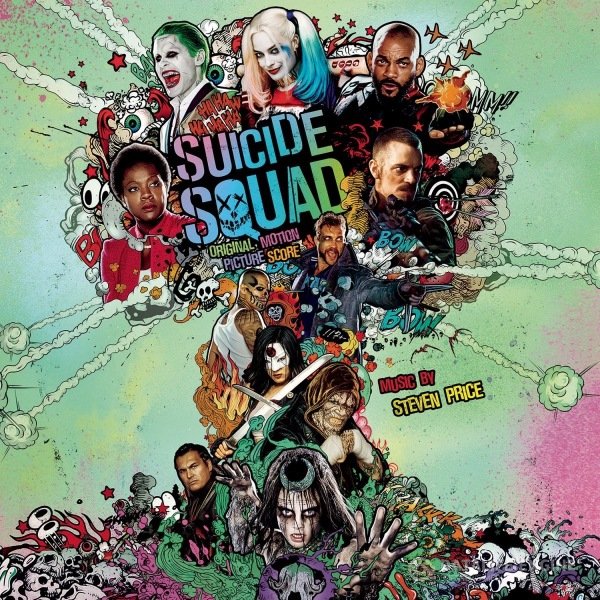 OST - Отряд самоубийц / Suicide Squad: Music by Steven Price [Original Motion Picture Score] (2016) MP3