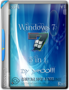 Windows 7 SP1 x64 [5 in 1] by yahoo00 / v1 / ~rus~