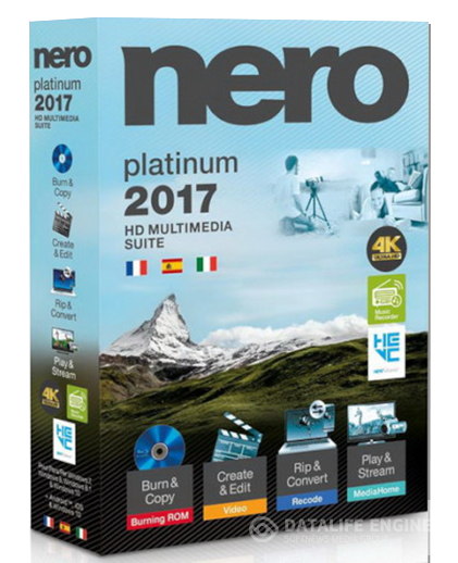 Nero 2017 Platinum 18.0.06100 Retail + ContentPack