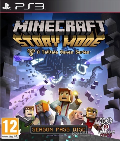 (PS3)Minecraft Story Mode: A Telltale Games Series - Episodes 1-8(3.55 OFW / Образ для Cobra ODE / E3 ODE PRO)