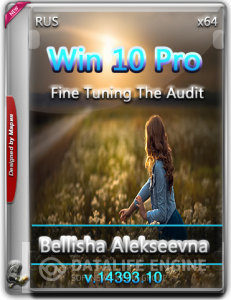 Win 10 Pro 14393.10 ( Fine Tuning The Audit ) Bellisha Alekseevna (x64) (2016) [RUS]