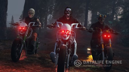 Halloween in GTA Online: новые режимы,футболки и байки