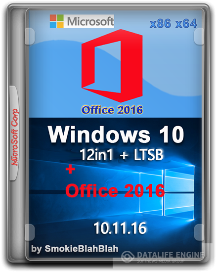 Windows 10 (x86x64) 12in1 + LTSB +- Office 2016 by SmokieBlahBlah 10.11.16