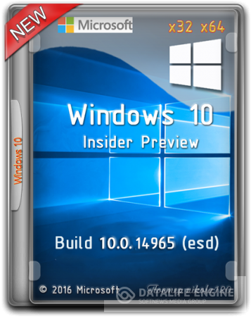 Microsoft Windows 10 Insider Preview Build 10.0.14965 (esd) [2016,Ru/En]