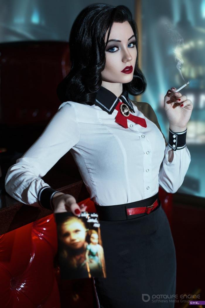 Шикарный косплей Элизабет из BioShock Infinite: Burial at Sea от Lunaritie