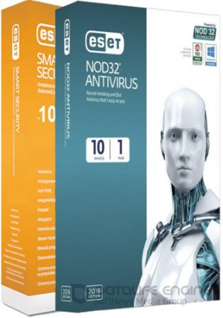 ESET NOD32 Antivirus / Smart Security 10.0.390.0 / RePack by KpoJIuK