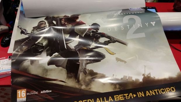 В сеть утекло изображения постера Destiny 2 на котором изображена дата выхода