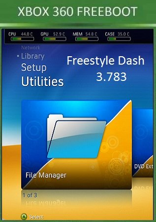 Скачать торрент Freestyle Dash 3.783 Xbox360