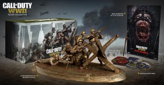 Анонсировано издание Call of Duty: WWII Valor Collection Edition