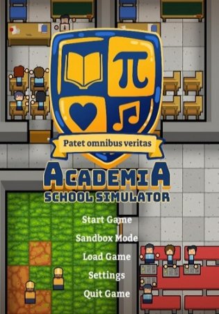 Academia : School Simulator / [2017, Инди, Симуляторы, Стратегии]